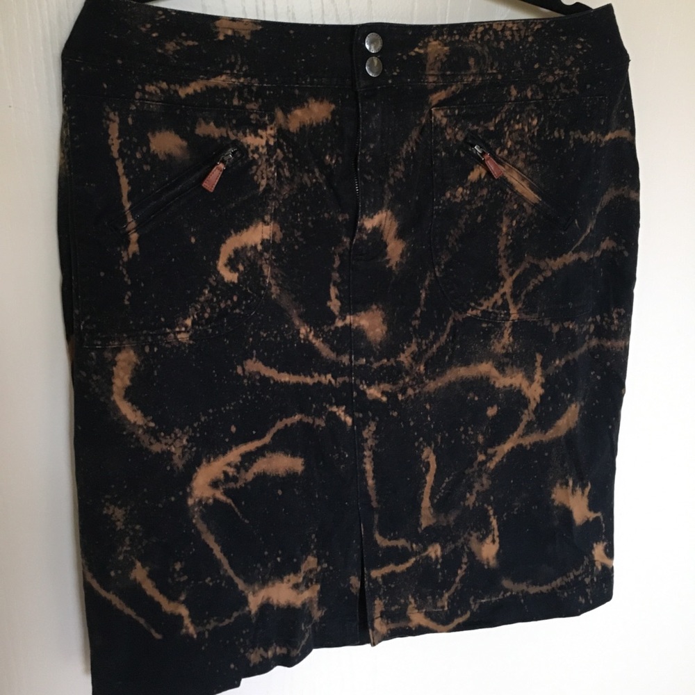LAUREN Ralph Lauren Bleach Tie-dye skirt